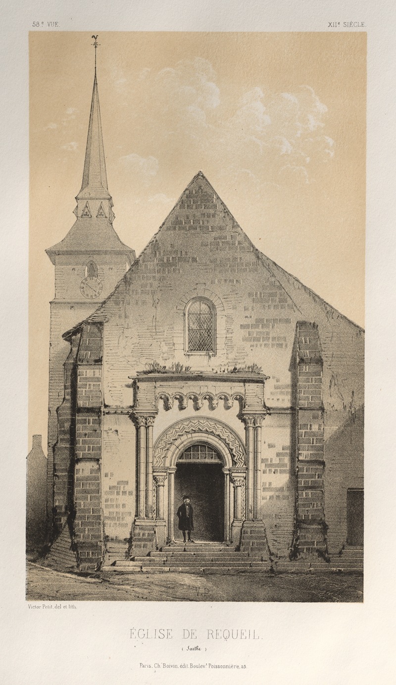 Victor Petit - Église De Requeil (Sarthe)