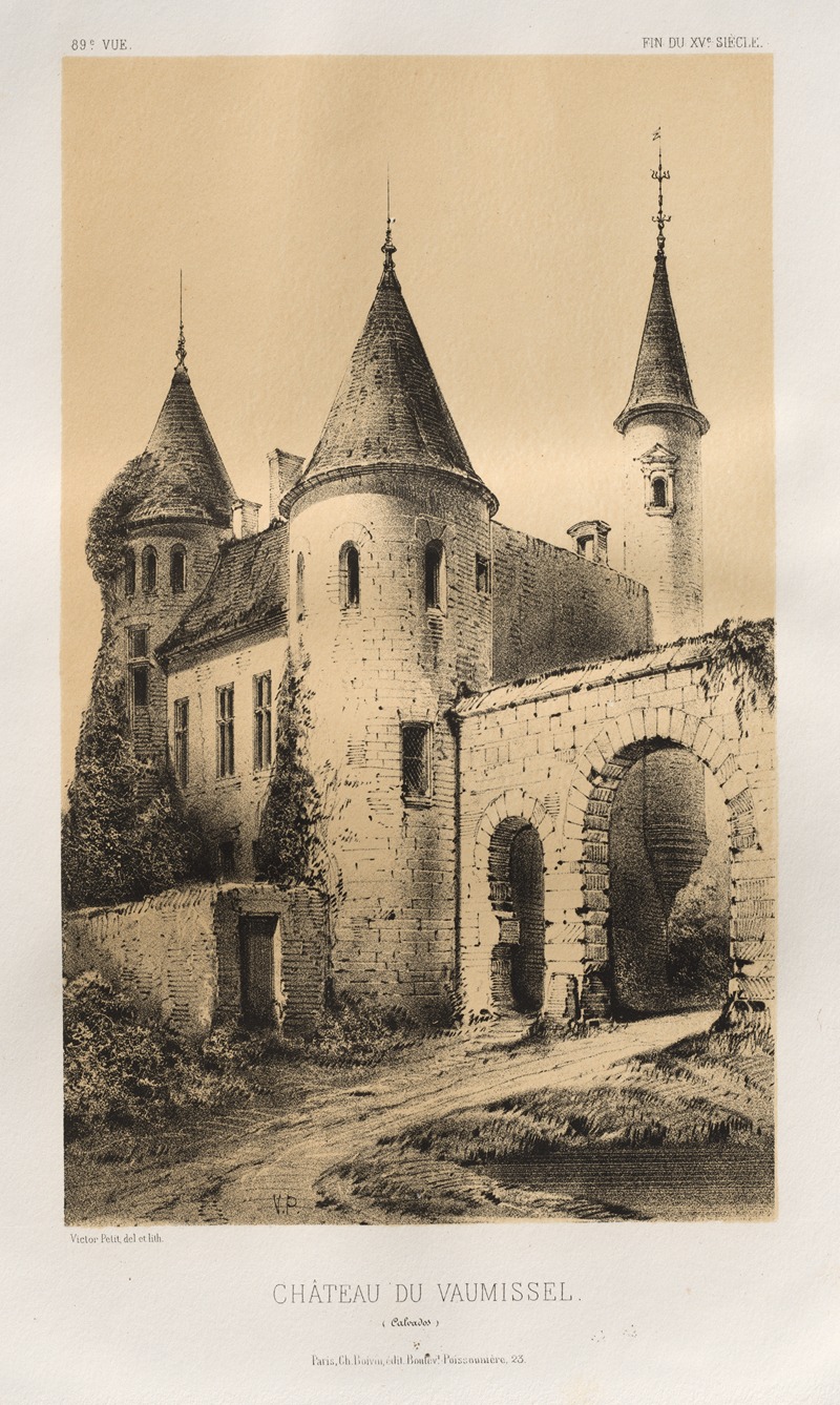 Victor Petit - Château du Vaumissel (Calvados)