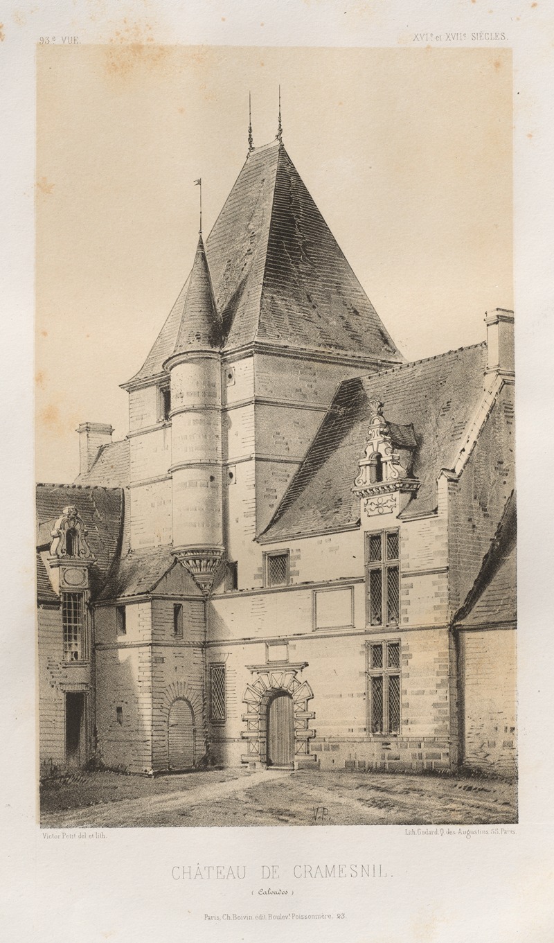 Victor Petit - Château de Cramesnil (Calvados)