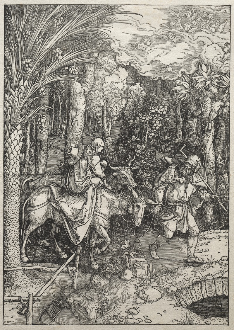 Albrecht Dürer - Flight into Egypt