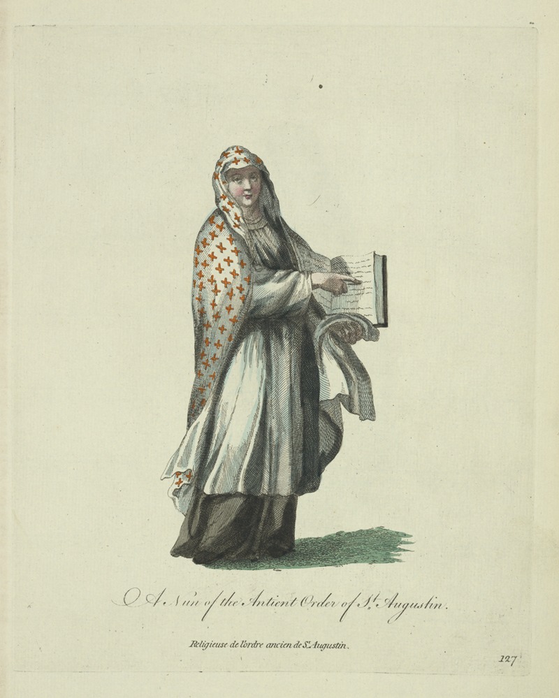 Charles Grignion - A nun of the antient Order of St. Augustin.