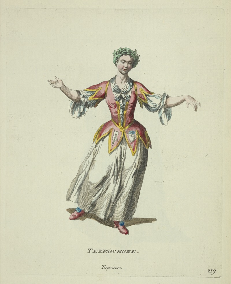 Charles Grignion - Terpsichore