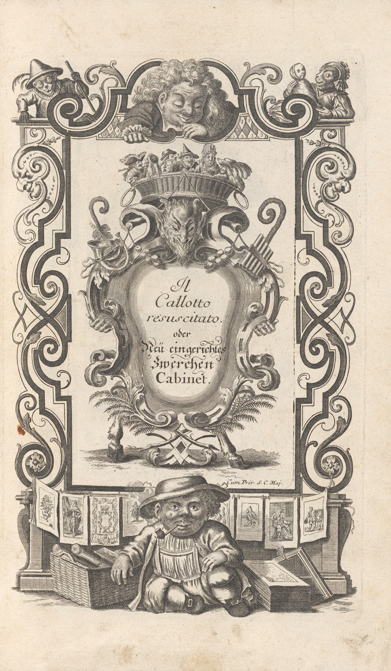 Elias Baeck - Il Callotto resuscitato, [Title page]