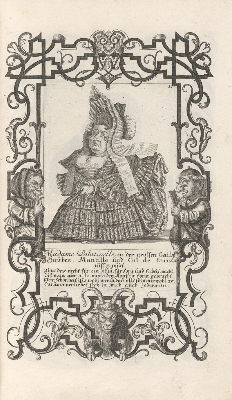 Elias Baeck - Madame Palatinelle, Pl. 17