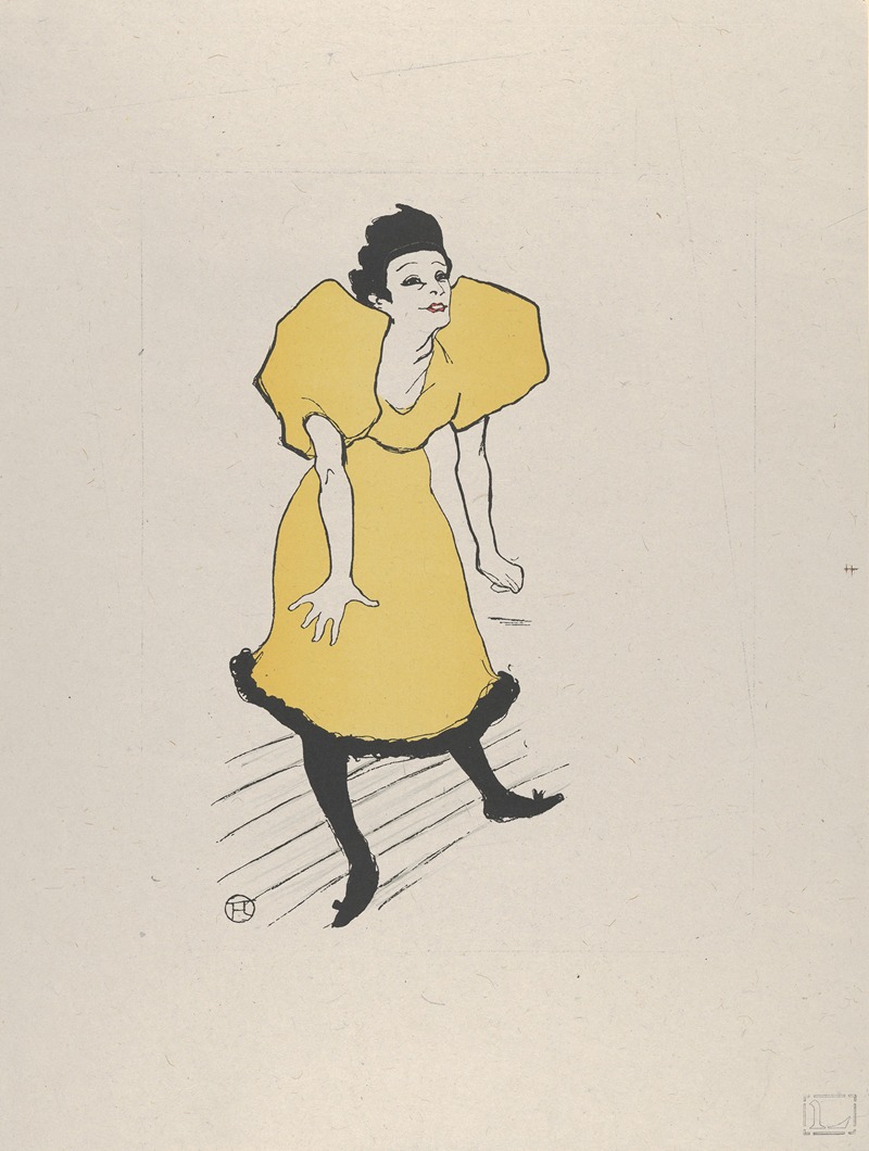 After Henri de Toulouse-Lautrec - Polaire