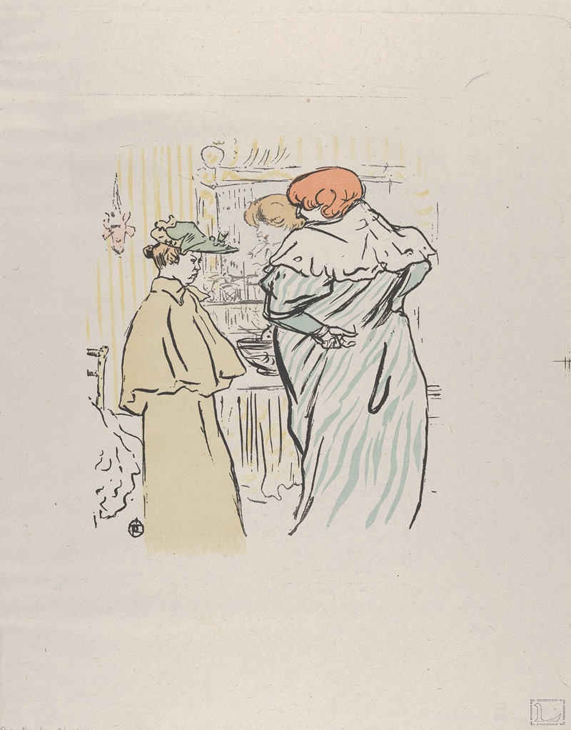 After Henri de Toulouse-Lautrec - So you are wise