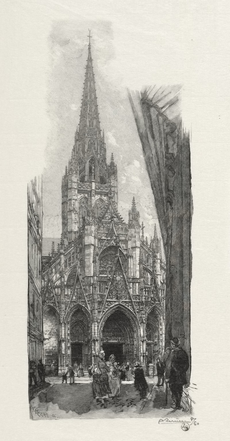 Auguste Louis Lepère - Eglise Saint Maclon