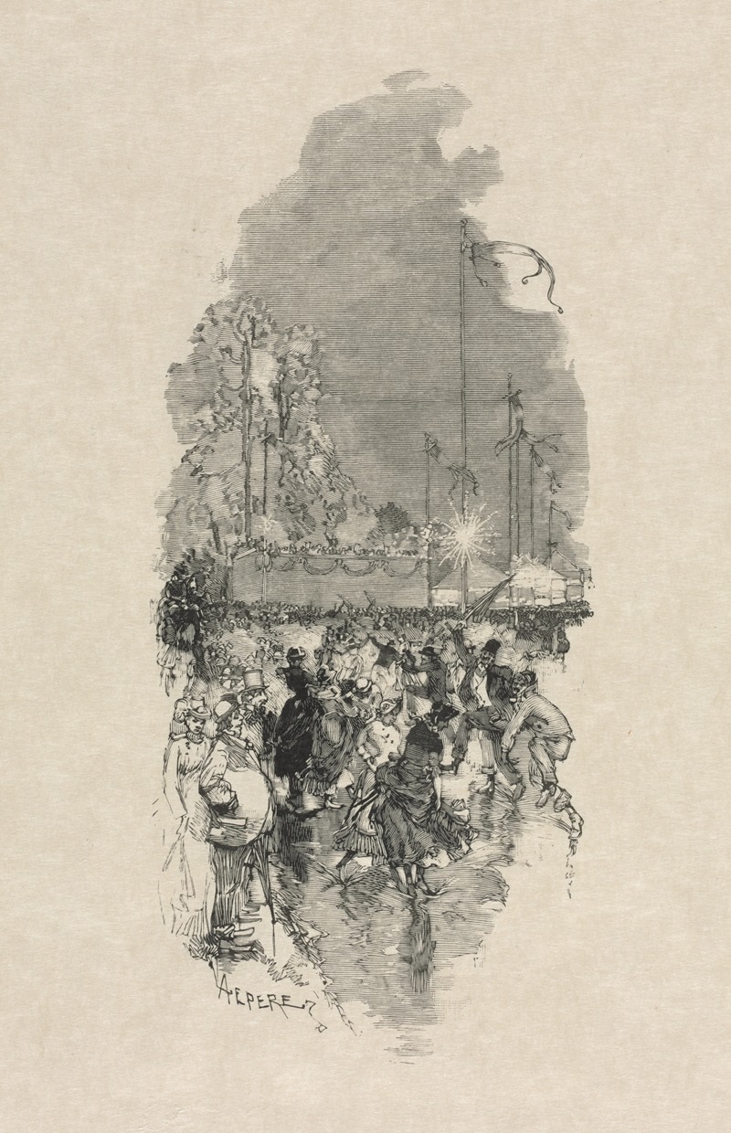 Auguste Louis Lepère - Festival