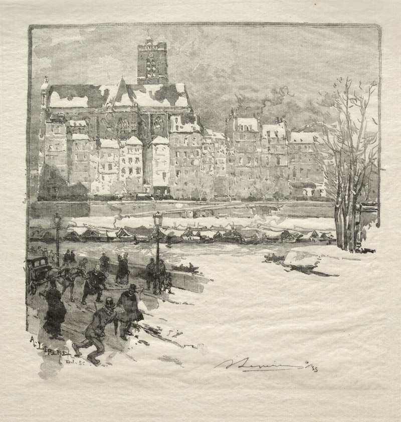 Auguste Louis Lepère - Quai de l’Hôtel de Ville