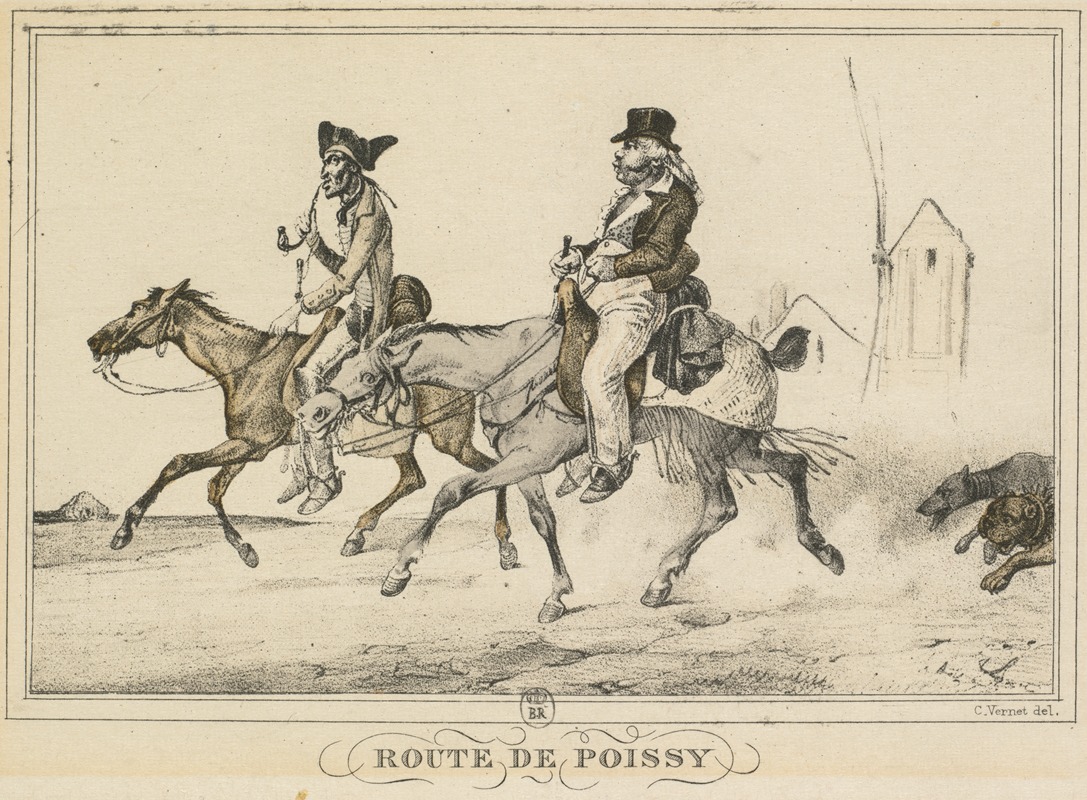 Carle Vernet - Route de Poissy