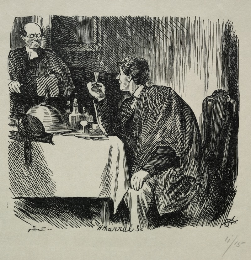 Charles Samuel Keene - Tomkin’s Degree Supper and How it Ended