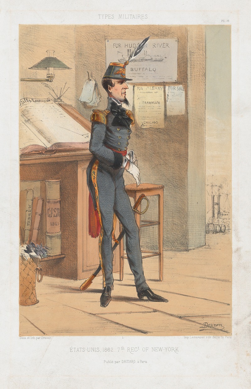 Draner - États-Unis d’Amerique 1865 – 7th Regt. of New-York