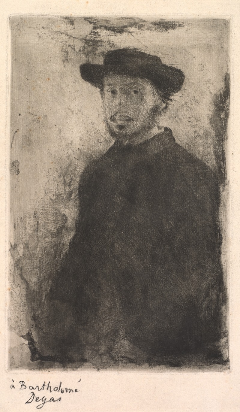 Edgar Degas - Self-Portrait