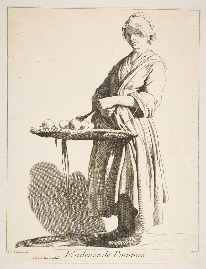 Edmé Bouchardon - Apple Seller