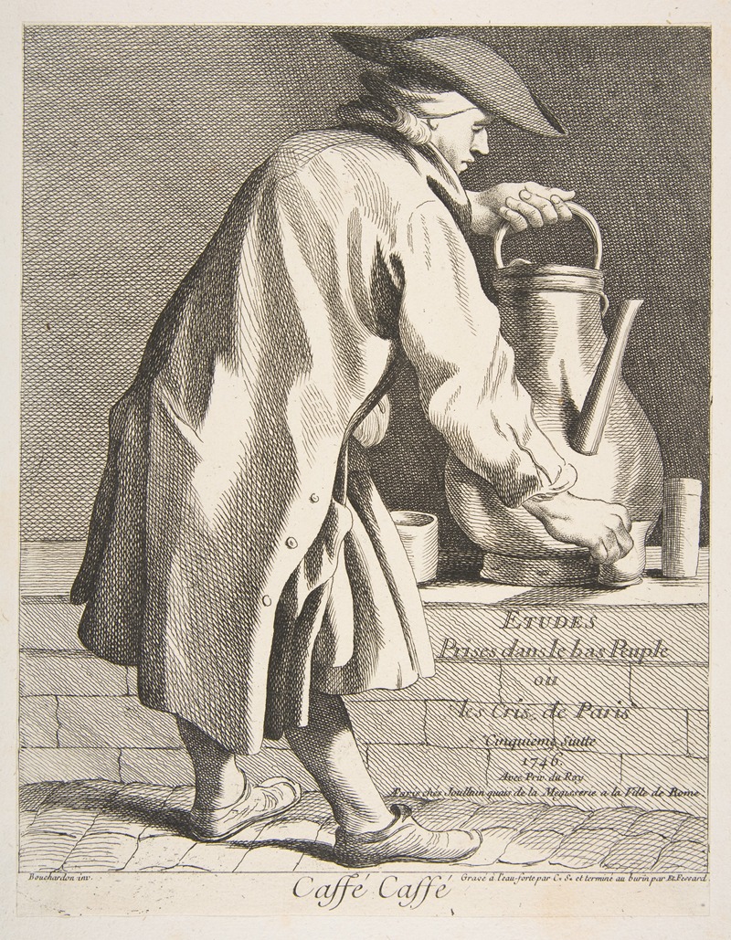 Edmé Bouchardon - Coffee Vendor