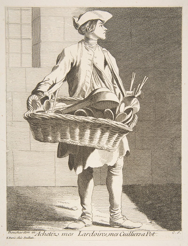 Edmé Bouchardon - Cookware Peddler