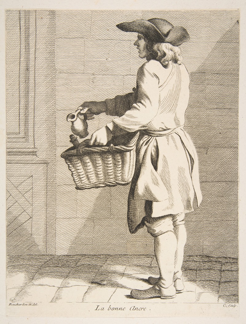 Edmé Bouchardon - Ink Seller