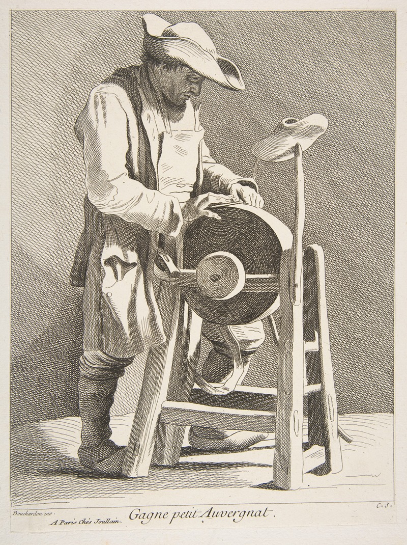 Edmé Bouchardon - Knife Sharpener