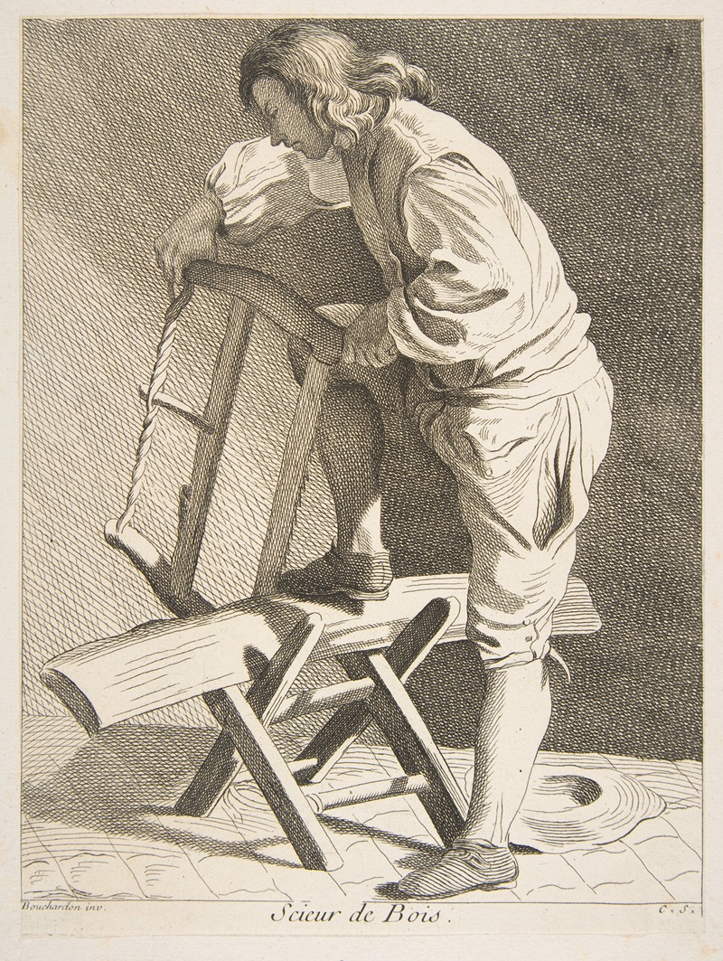 Edmé Bouchardon - Wood Cutter