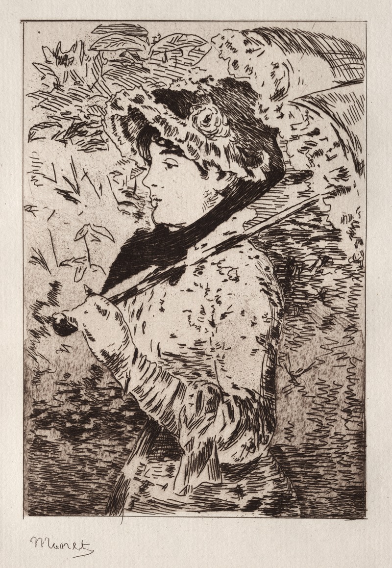 Édouard Manet - Jeanne; Spring