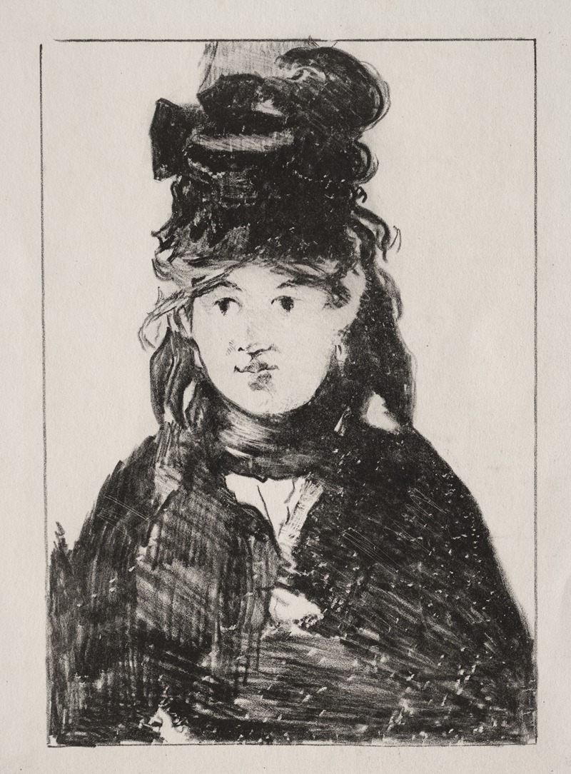 Édouard Manet - Portrait of Berthe Morisot