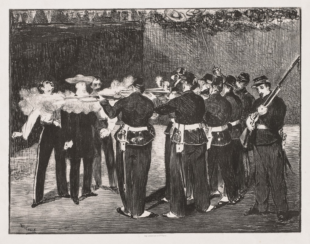 Édouard Manet - The Execution of Emperor Maximilian