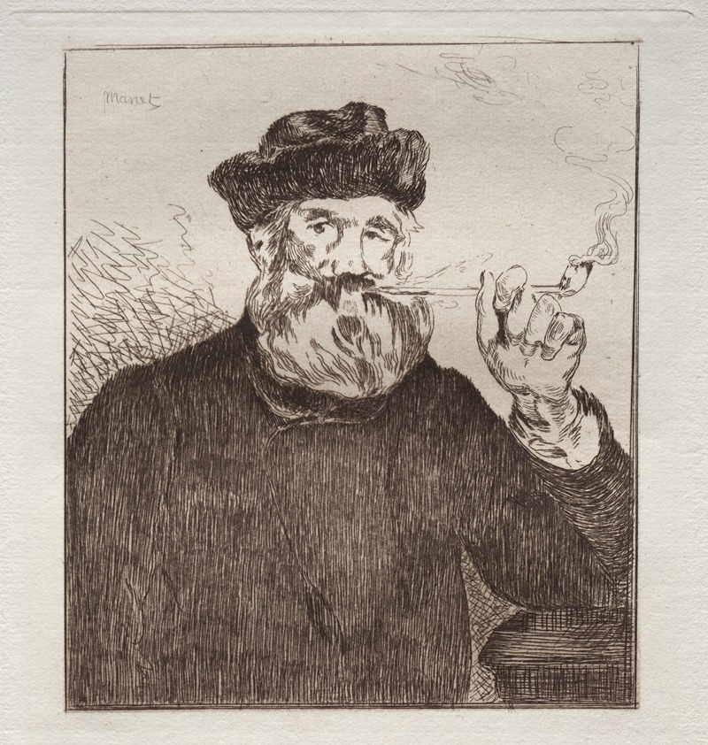 Édouard Manet - The Smoker