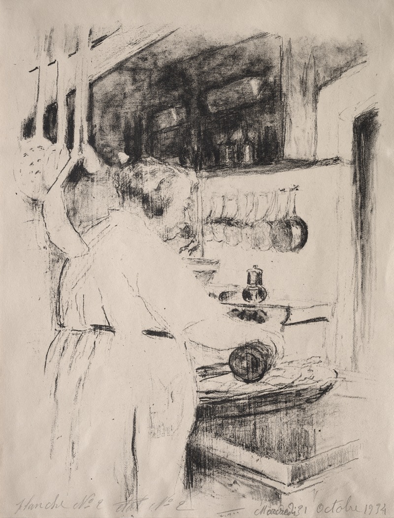 Édouard Vuillard - The Cook