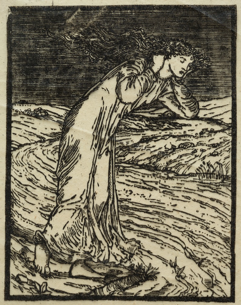 Edward Burne-Jones - Psyche Throwing Herself into the River