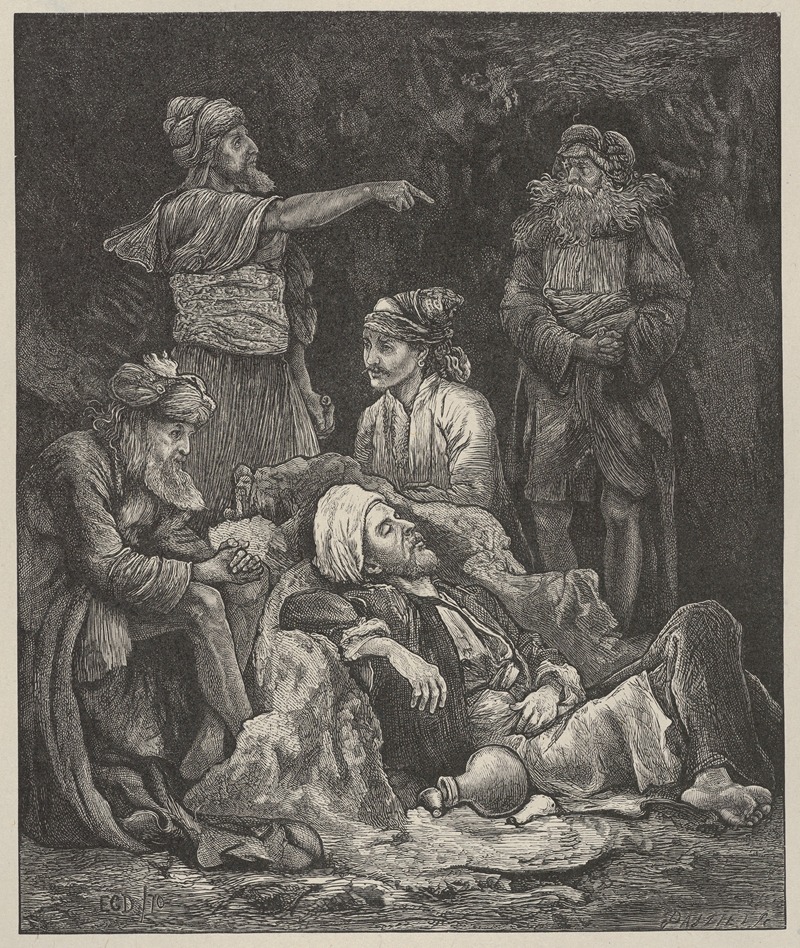 Edward Gurden Dalziel - The Five Kings Hiding in the Cave