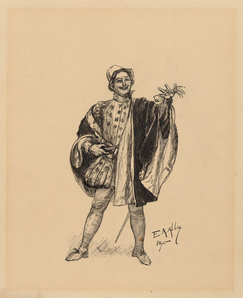 Edwin Austin Abbey - Costumed Actor