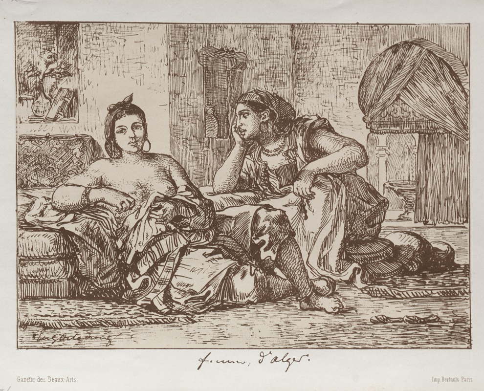 Eugène Delacroix - Women of Algiers