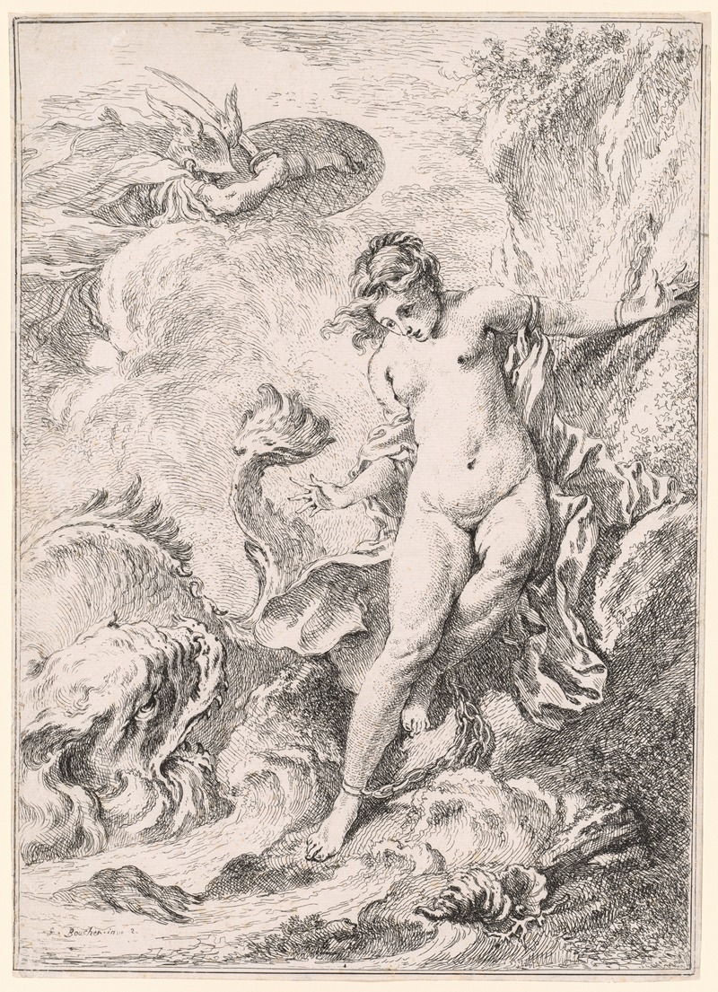 François Boucher - Andromeda (Andromède)