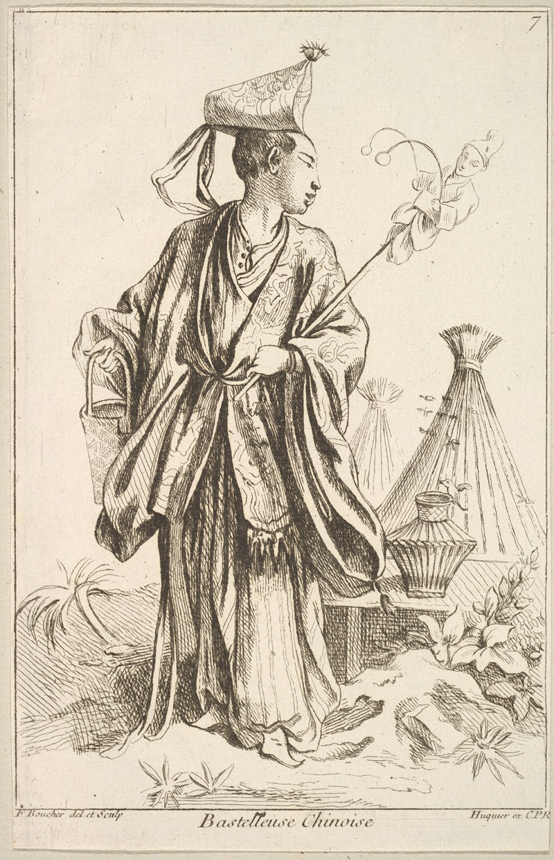 François Boucher - Chinese Performer