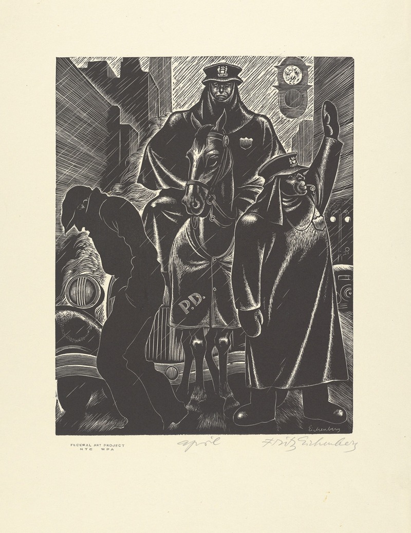 Fritz Eichenberg - April