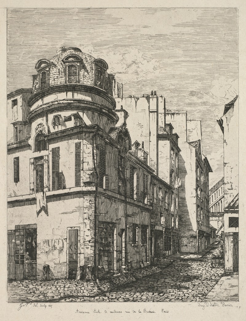 Gabrielle-Marie Niel - Former Medical School, rue de la Bucherie