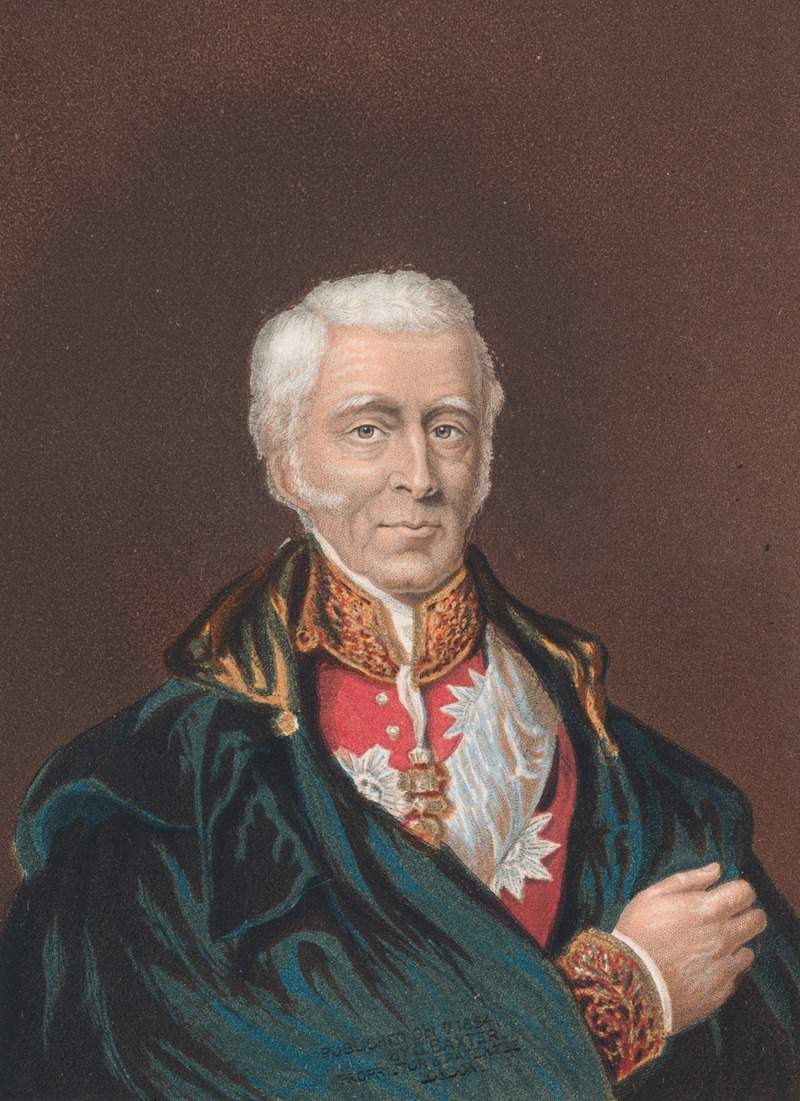 George Baxter - Arthur Wellesley, Duke of Wellington