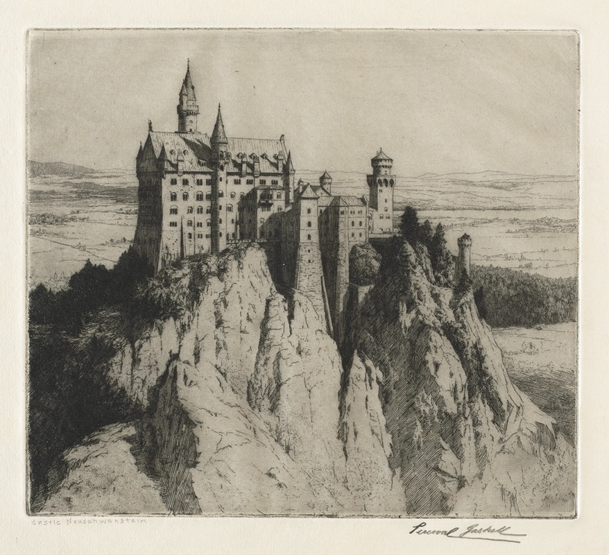 George Percival Gaskell - Castle Neuschwanstein