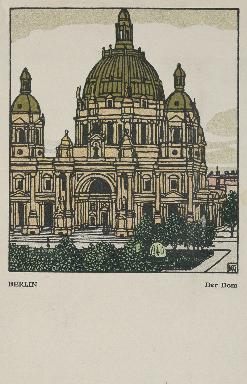 Gustav Kalhammer - Berlin; Cathedral (Der Dom)