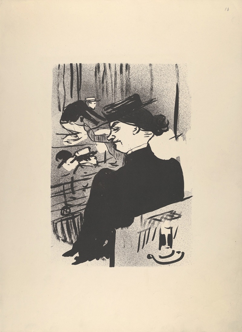 Henri de Toulouse-Lautrec - A Spectator