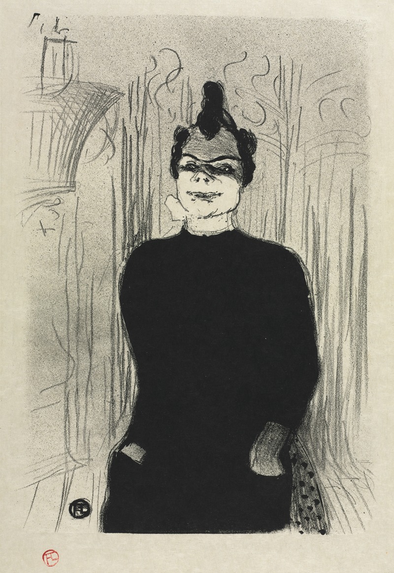 Henri de Toulouse-Lautrec - At the Gaieté Rochechouart; Nicolle