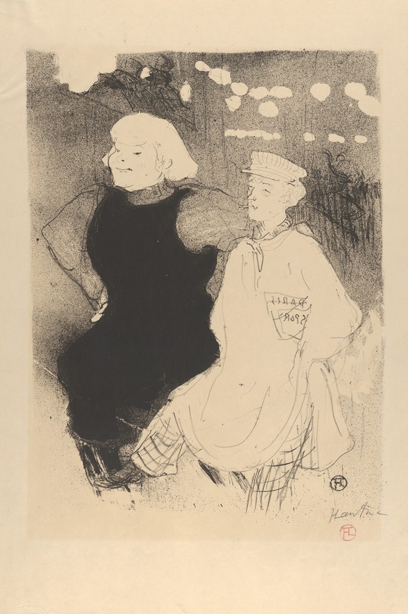 Henri de Toulouse-Lautrec - At the Moulin Rouge; The Franco-Russian Alliance