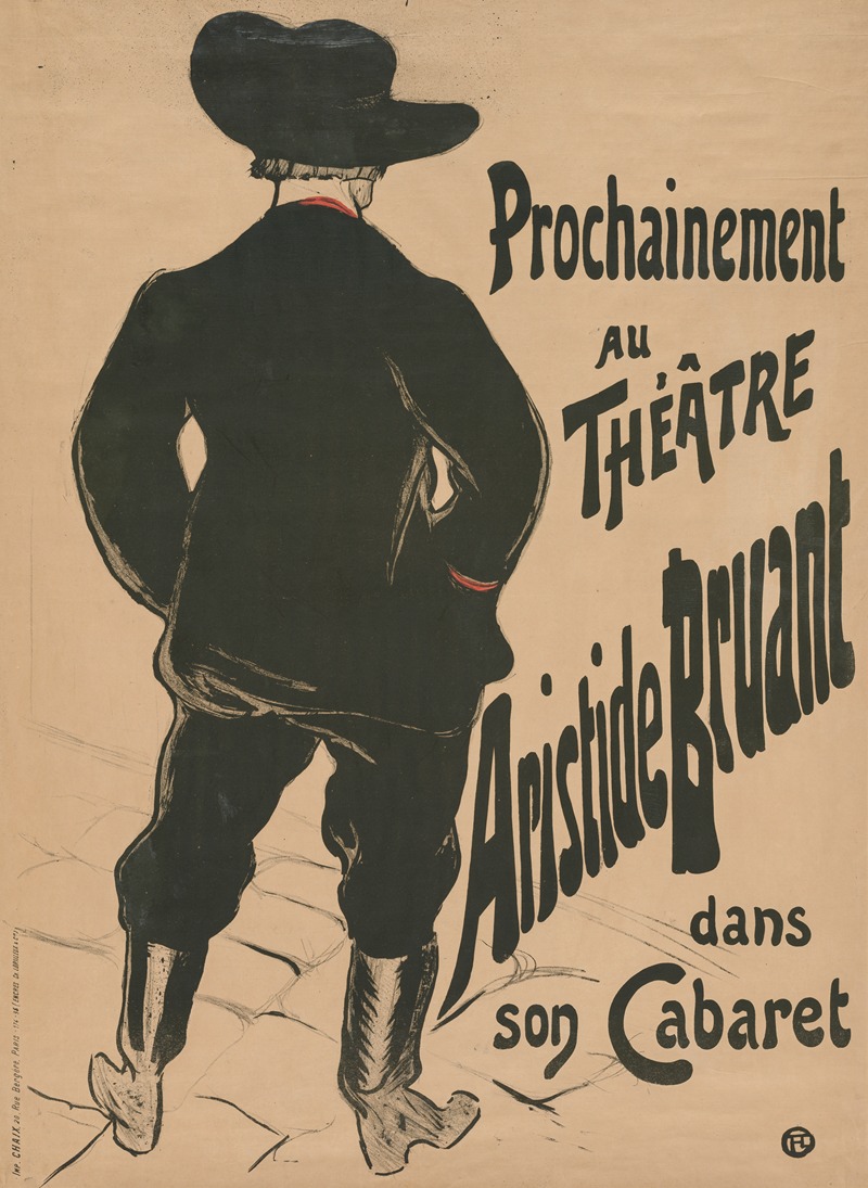 Henri de Toulouse-Lautrec - Bruant au Mirliton