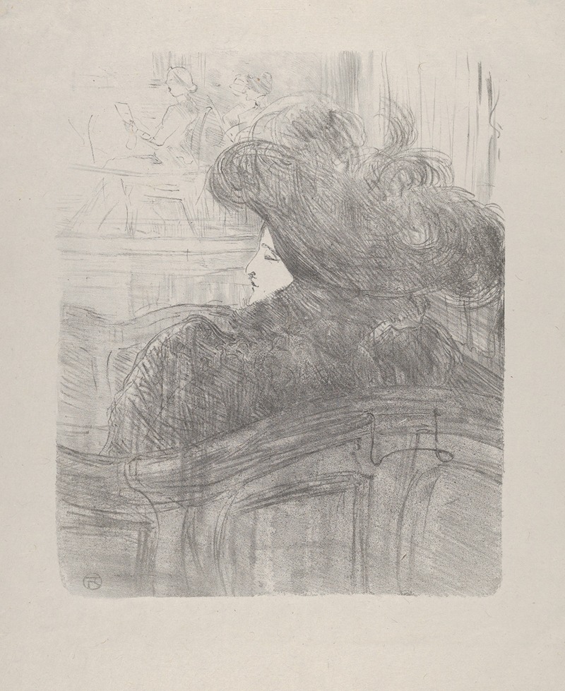 Henri de Toulouse-Lautrec - Cléo de Mérode