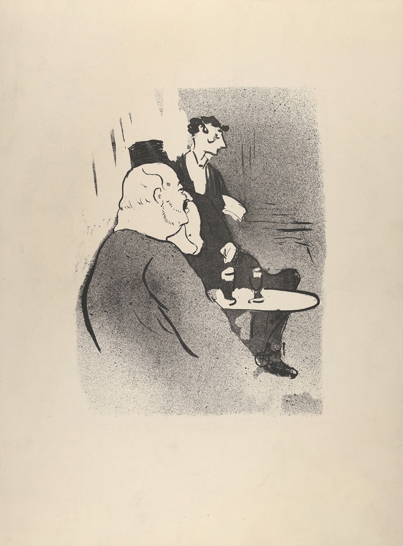 Henri de Toulouse-Lautrec - Ducarre at Les Ambassadeurs