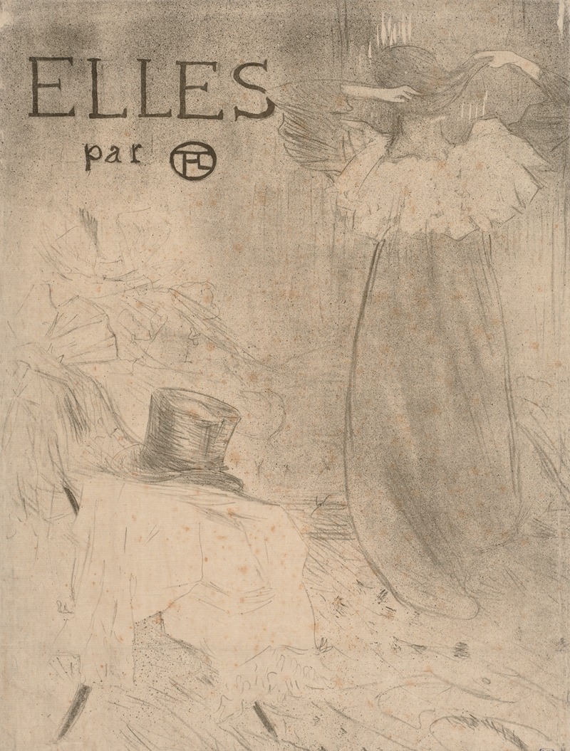 Henri de Toulouse-Lautrec - Frontispiece of Elles