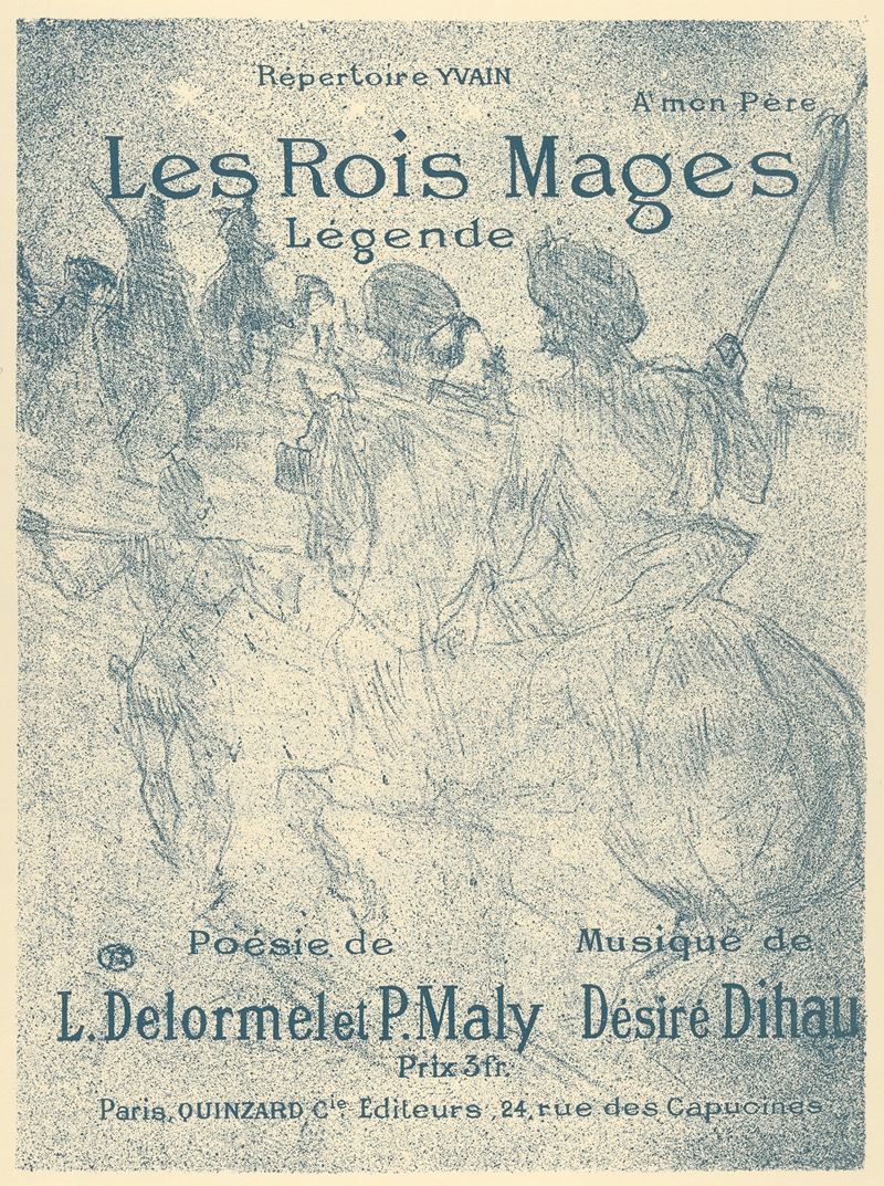 Henri de Toulouse-Lautrec - Les Rois Mages