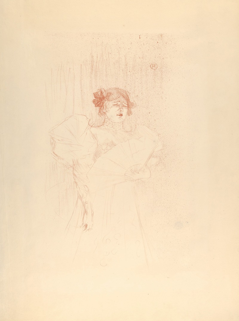 Henri de Toulouse-Lautrec - Luce Myrès (Front View)