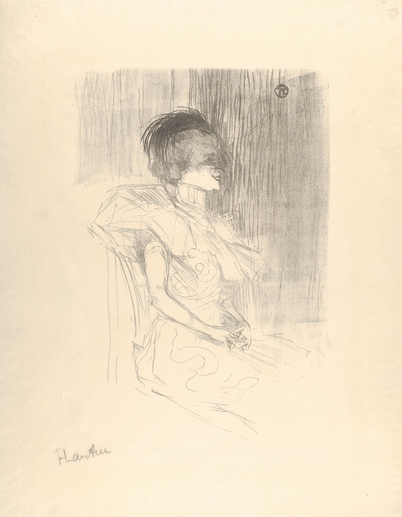 Henri de Toulouse-Lautrec - Marcelle Lender Seated