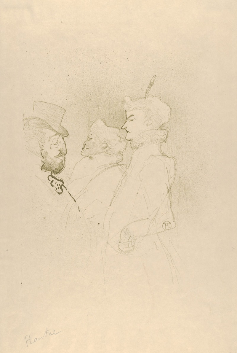 Henri de Toulouse-Lautrec - Why Not . . . Once is Not to Make a Habit of It